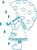 Girl with Umbrella Free Embroidery Design